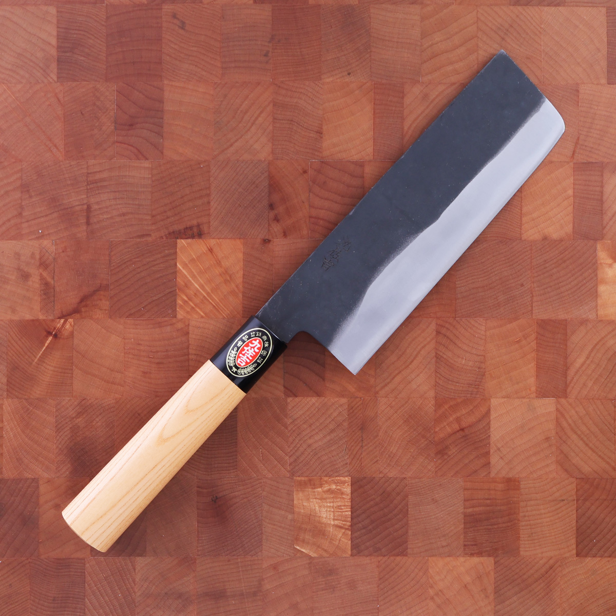 16.5cm Grønnsakskniv (nakiri), Zelkova, SK Stål – Yoshida