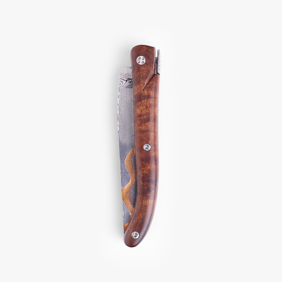Foldekniv, 12cm, "Ironwood" - Claude Dozorme Laguiole — bilde 2