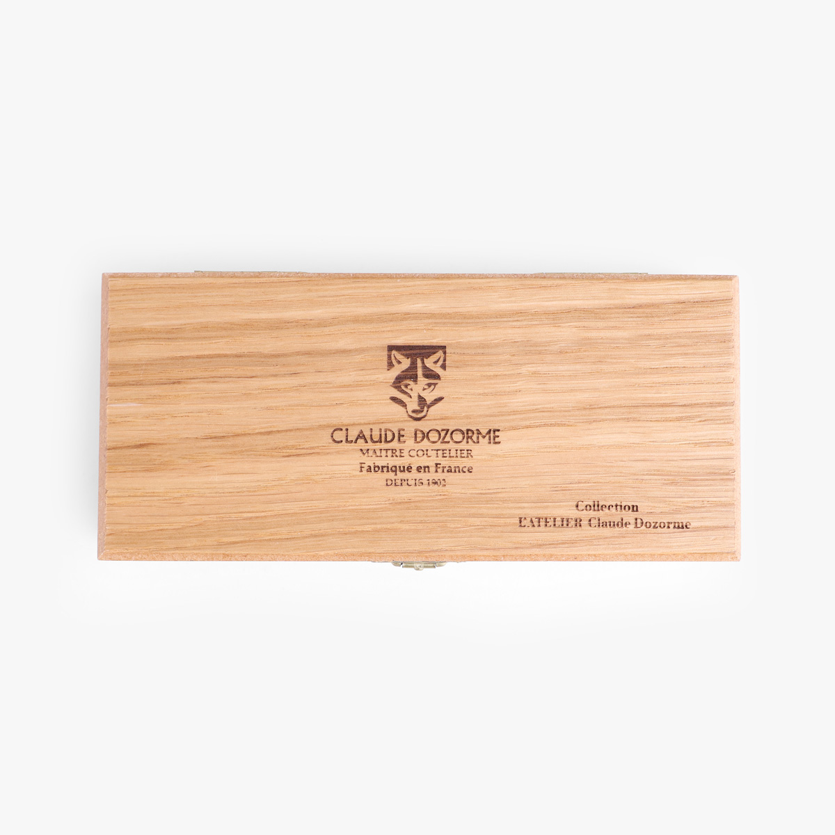 Foldekniv, 12cm, "Burl" - Claude Dozorme Laguiole — bilde 6