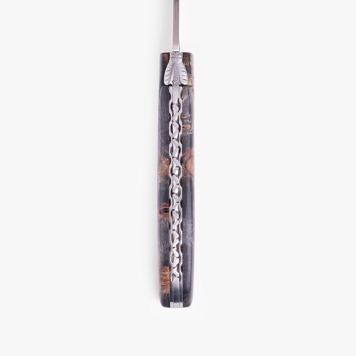 Foldekniv, 12cm, "Burl" - Claude Dozorme Laguiole — bilde 3