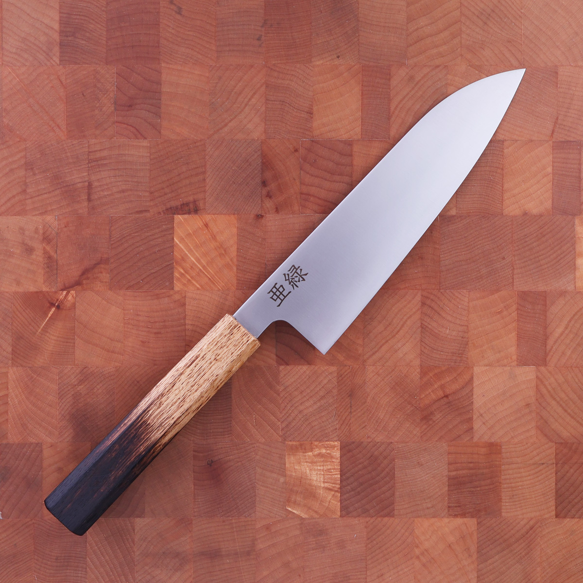 18cm Grønnsakskniv (Santoku) PS60, Eik - SANKEN