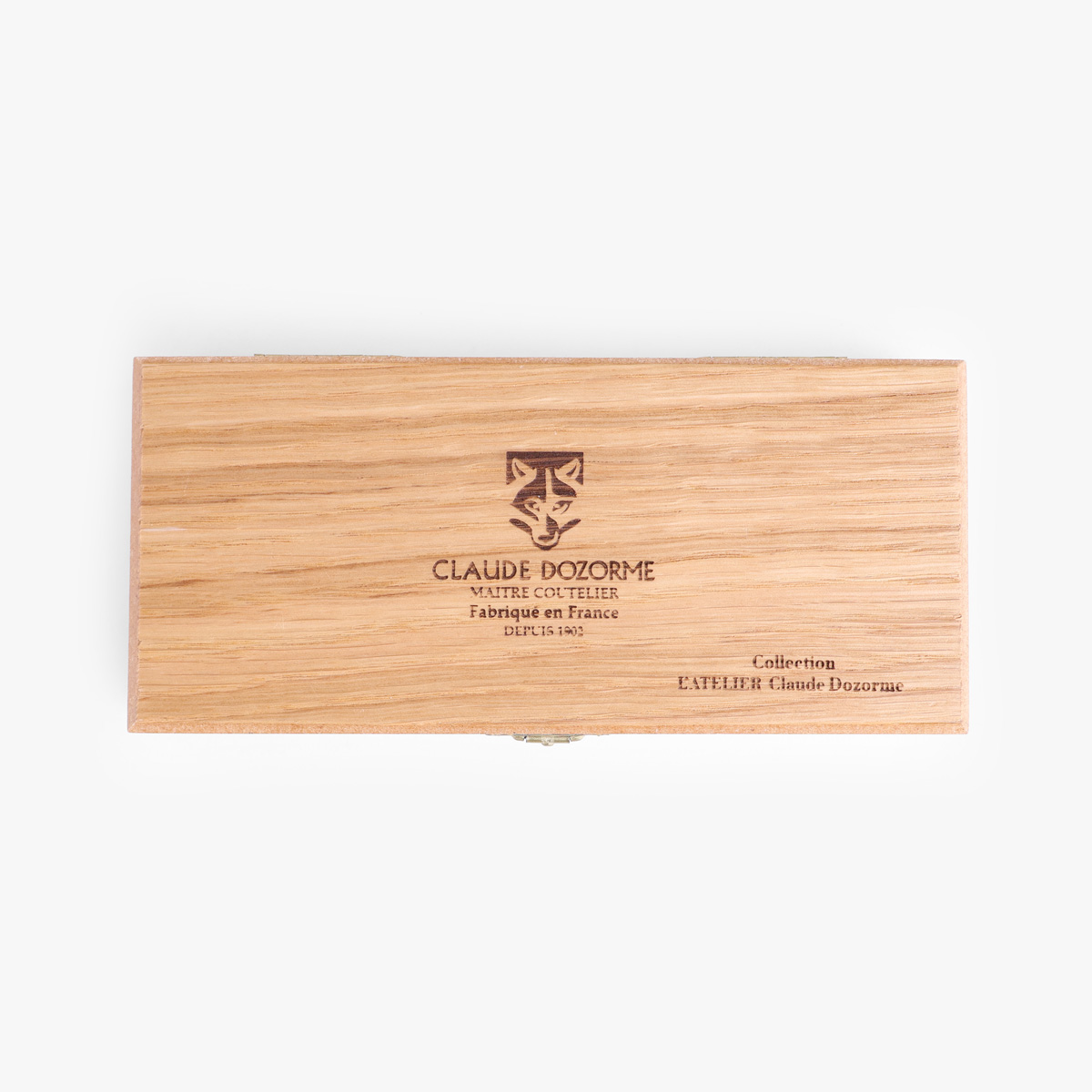 Foldekniv, 12cm, "Blue Cinnamon" - Claude Dozorme Laguiole — bilde 6