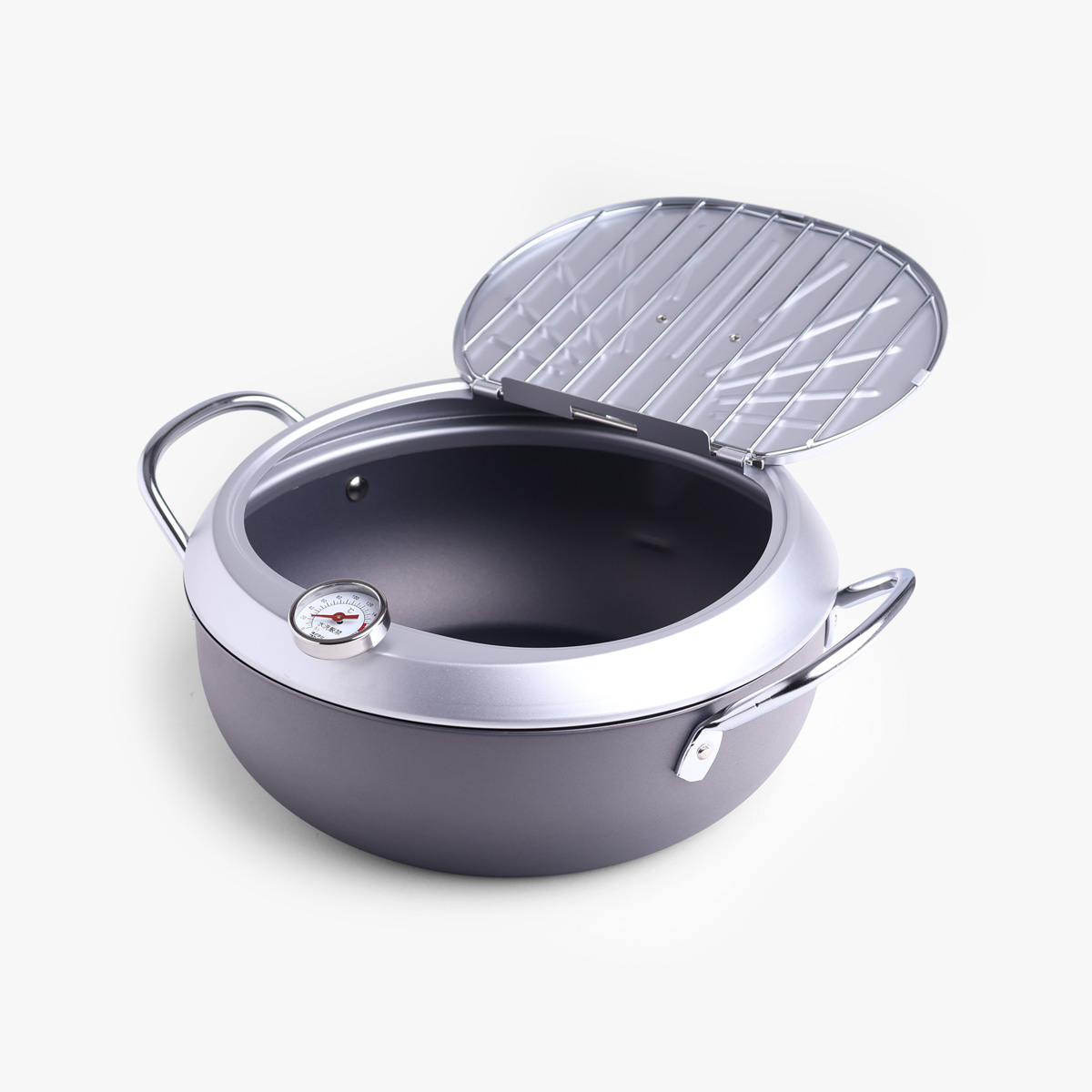 Frityrgryte "GOGI" 24cm, med termometer - EATOCO — bilde 3