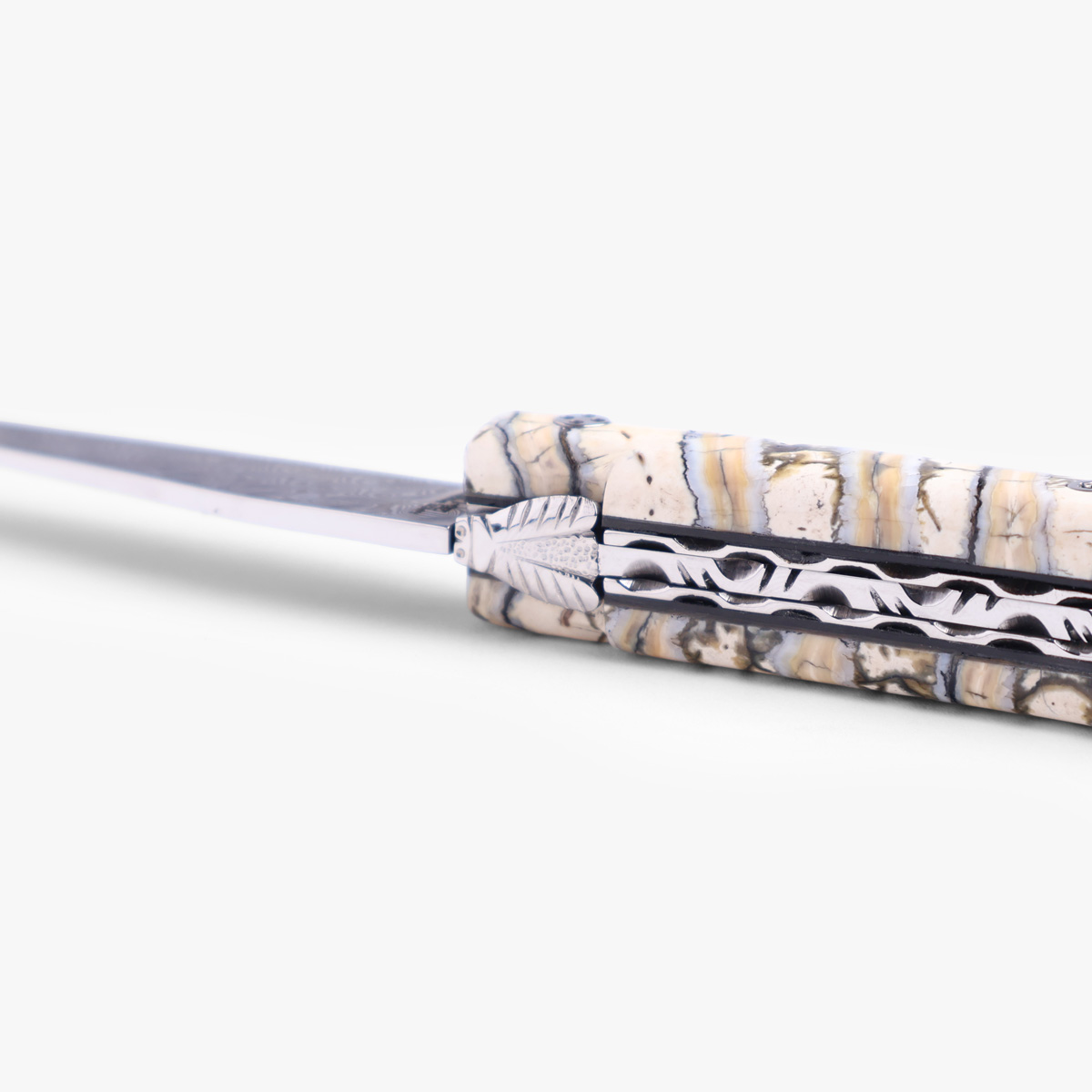 Foldekniv, 12cm, "Mamouth" - Claude Dozorme Laguiole — bilde 4