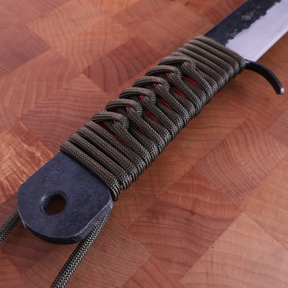 16.5cm Jaktkniv/Turkniv, Karbonstål med slire - Ikeuchi — bilde 3