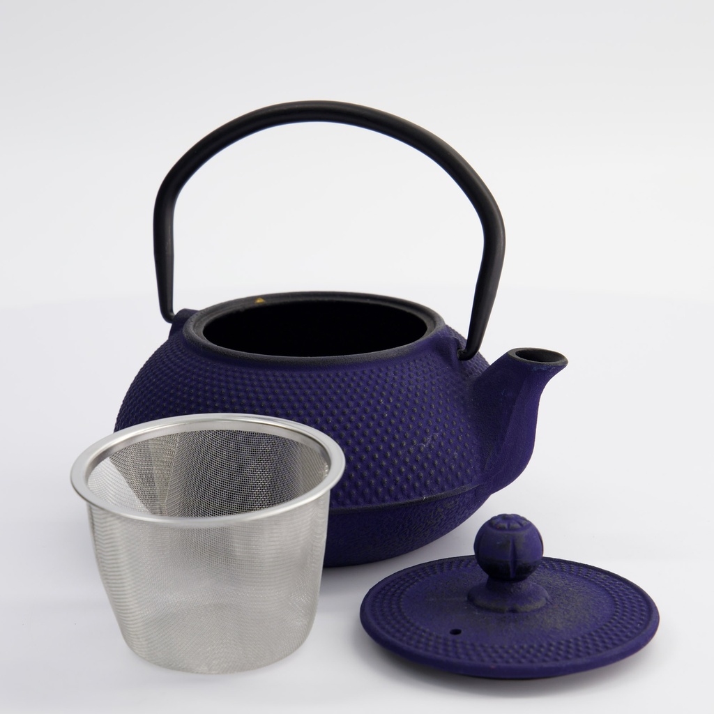 Tekanne 600ml, Støpejern, Blå — bilde 5