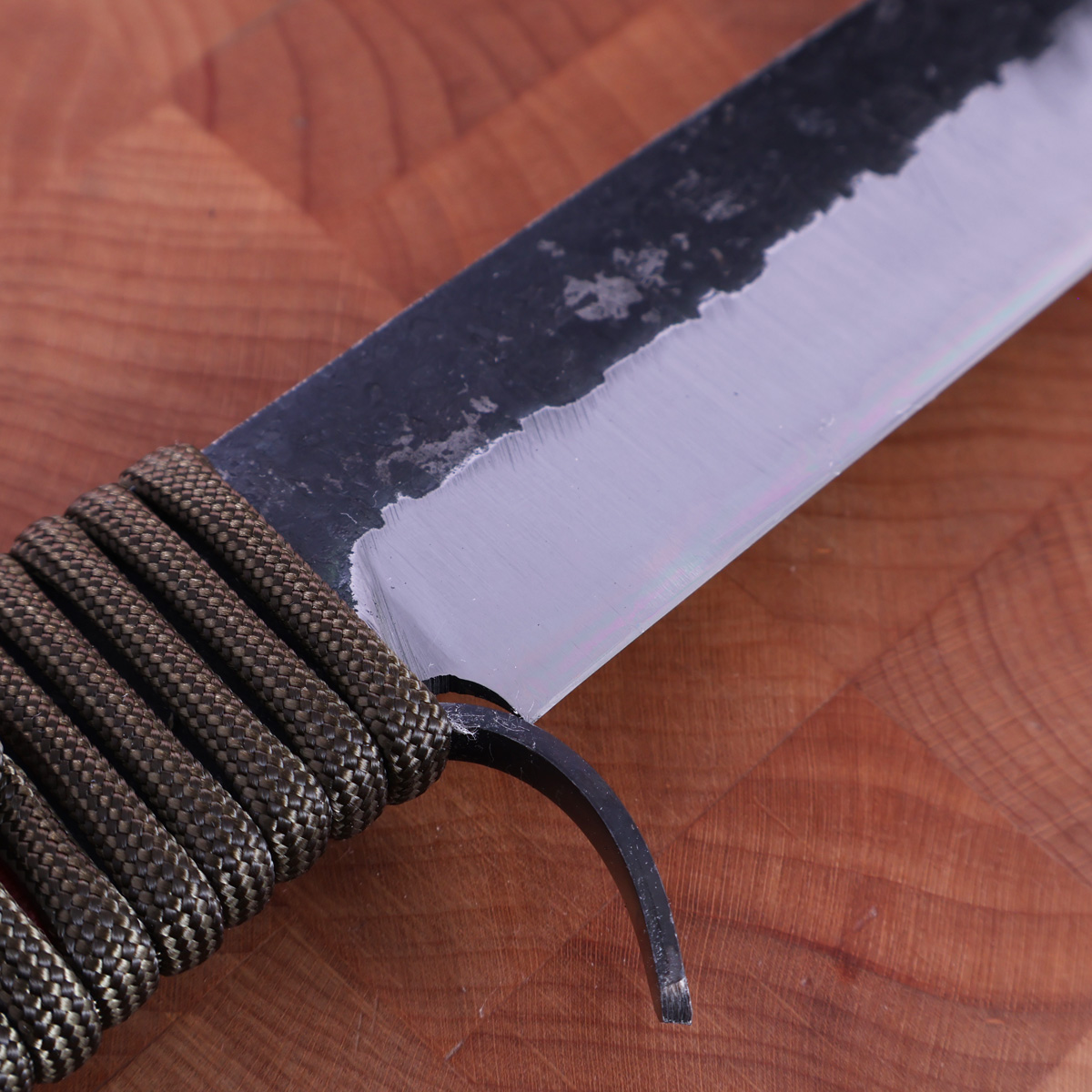 16.5cm Jaktkniv/Turkniv, Karbonstål med slire - Ikeuchi — bilde 2