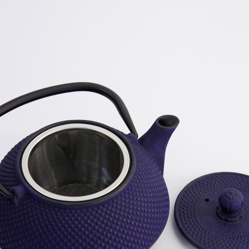 Tekanne 800ml, Støpejern 17.5 x 15 x 10cm, Blå - Tokyo design studio — bilde 4