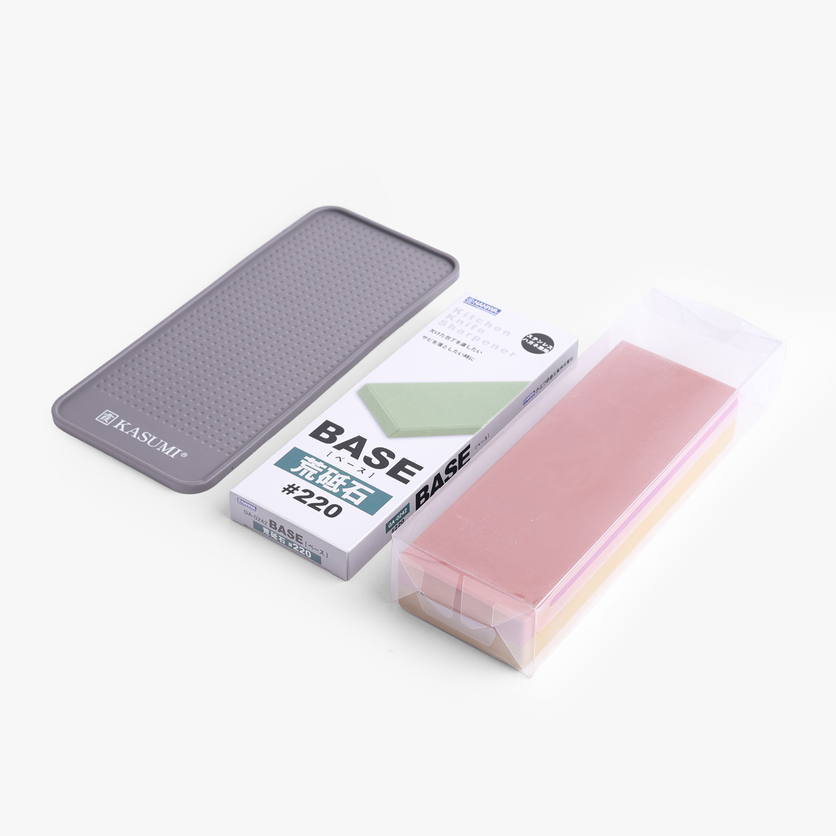 Slipesett SkarpeKniver Bryner (#220 og #1.000/#3.000) inkl antisklidmatte by Naniwa — bilde 3