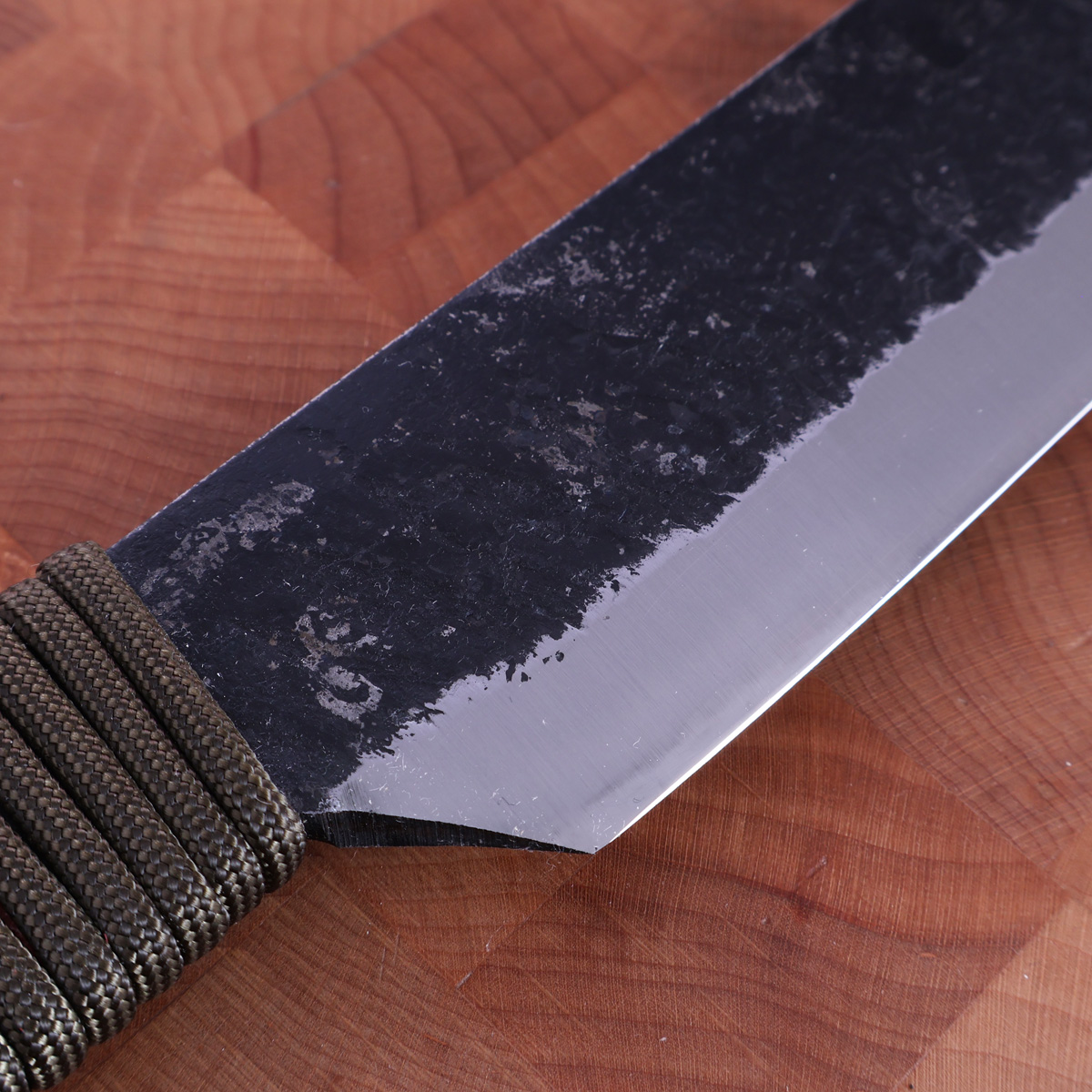 24cm Turøks, Karbonstål med slire - Ikeuchi — bilde 3