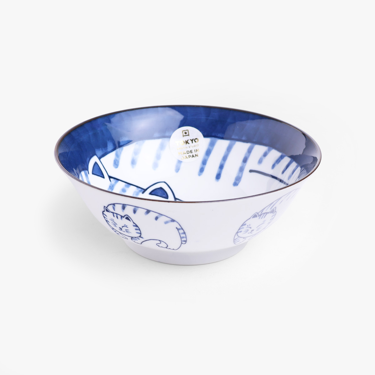 Kawaii, "cat neko nr. 2" Ramen Skål - Tokyo design studio — bilde 1