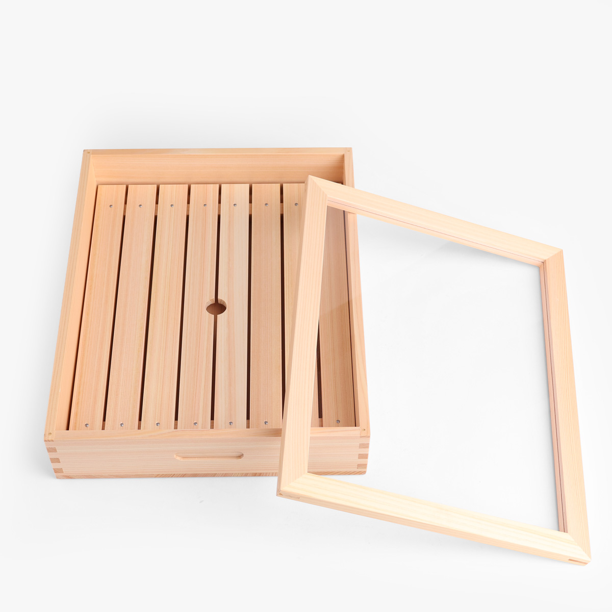 Neta boks, til fremvisning av fisk (34.5×27.5×8cm) — bilde 3