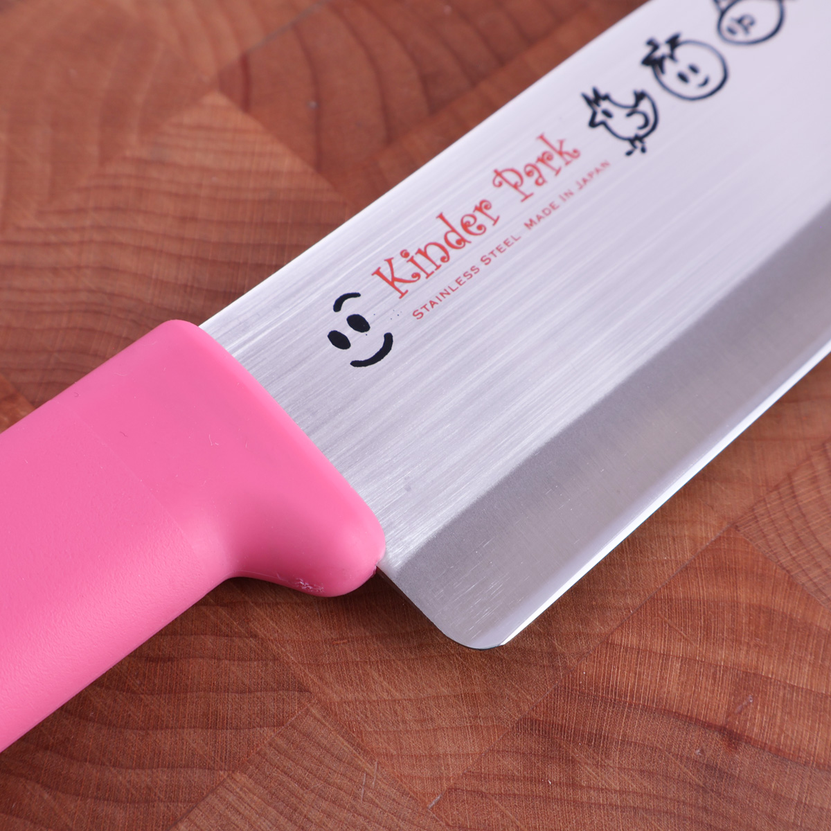 14cm Barnekniv, Molybden Vanadium, Rosa- TOJIRO — bilde 2