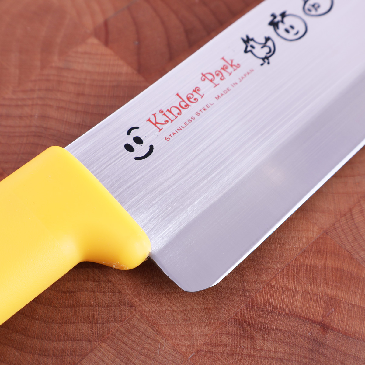 14cm Barnekniv, Molybden Vanadium, Gul - TOJIRO — bilde 2