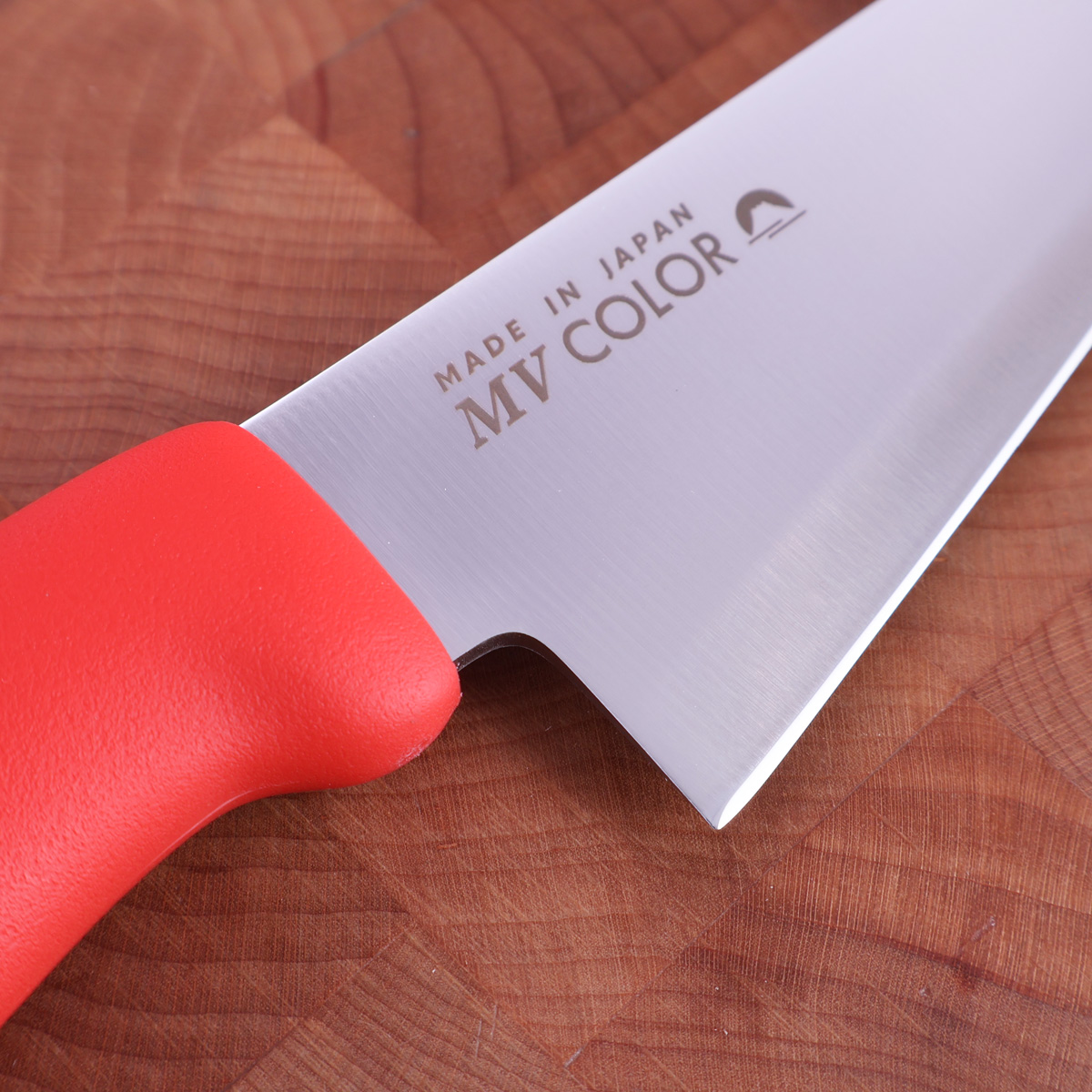 15cm Utbeningskniv, Molybden Vanadium, Rød - FUJI CUTLERY — bilde 2