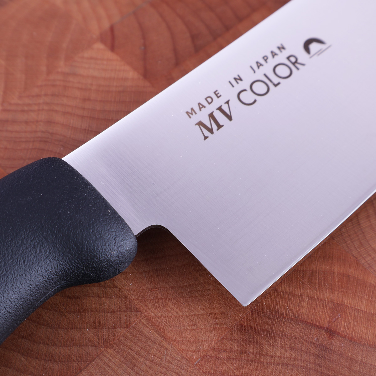 16.5cm Grønnsakskniv (Nakiri), Molybden Vanadium, Sort - FUJI CUTLERY — bilde 2