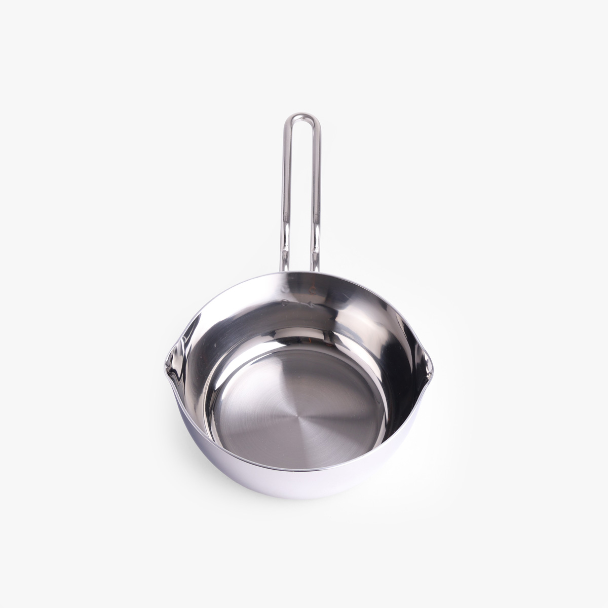 Yukihira-gryte "GEO", rustfritt stål, 18cm – MIYACO — bilde 2