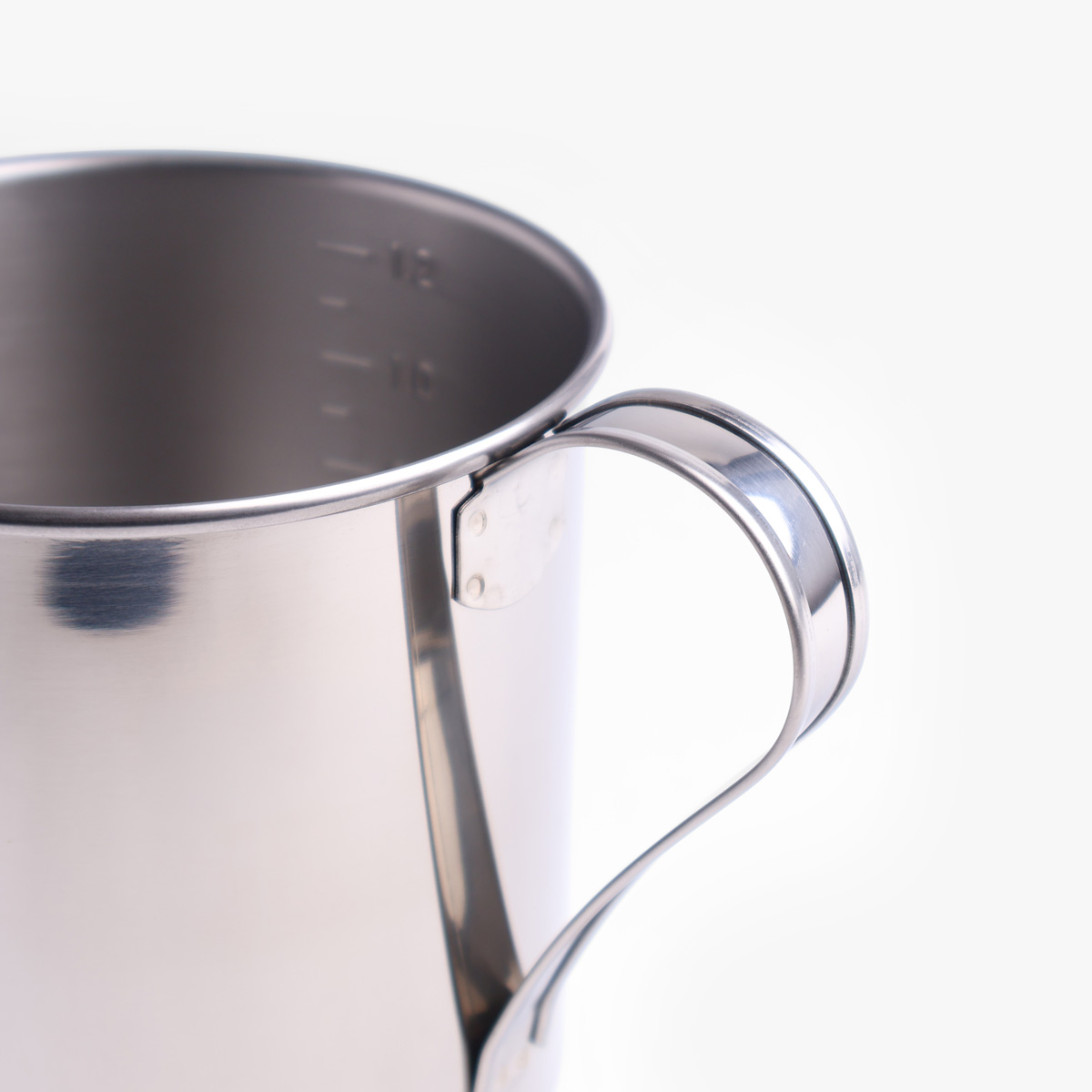 Målebeger med tut, 18-8 stål, 12cm – KOINU — bilde 2