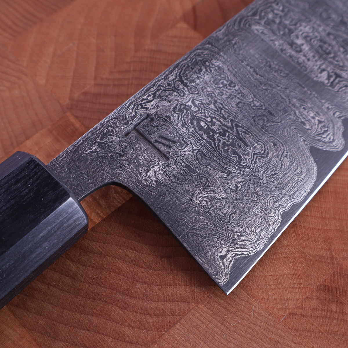 14cm Universalkniv (petty) nr.6, damask - Thulesius Works — bilde 2