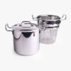 Pastagryte japansk "GEO", rustfritt stål, 21cm – MIYACO