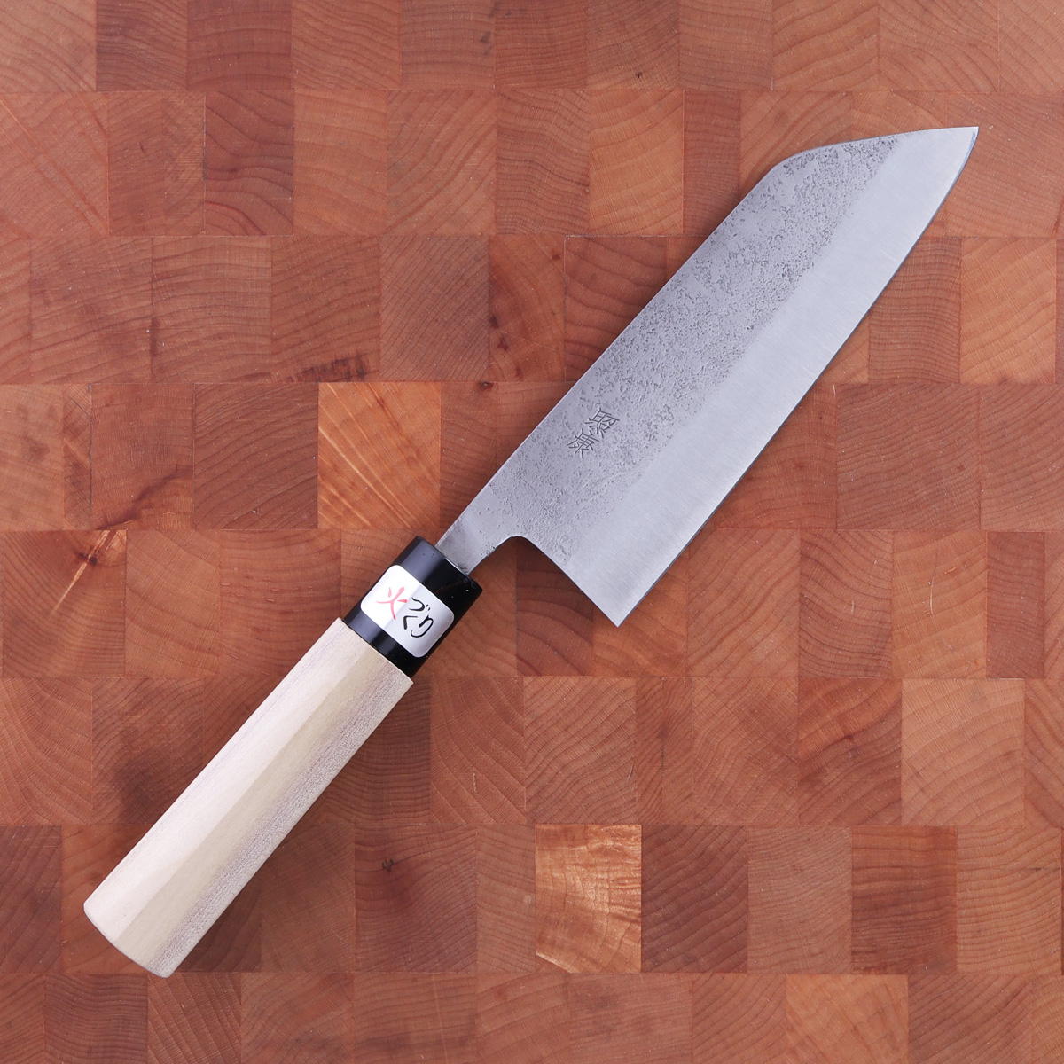 16.5cm Grønnsakskniv (santoku), Shirogami I - TERUYASU FUJIWARA — bilde 1