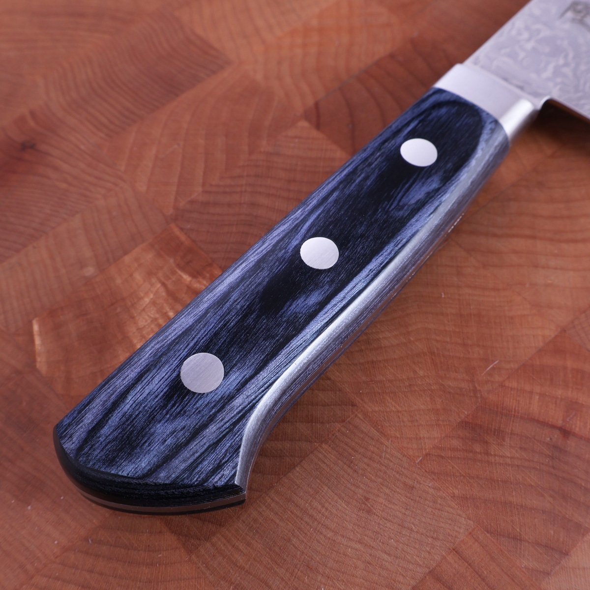21cm Kokkekniv Suminigashi, blått håndtak, SG2 - TOSHITAKA — bilde 4