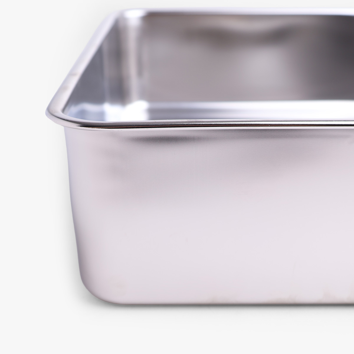 Stålcontainer, dyp – Nr. 10, 404 × 285 mm, 18-8 – AKAGAWA — bilde 2