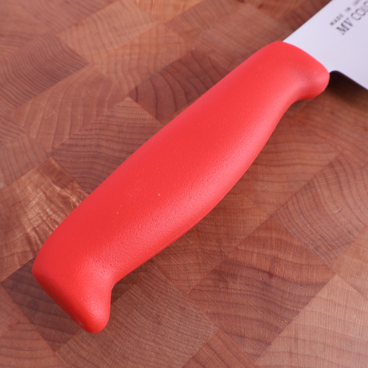 16.5cm Grønnsakskniv (Nakiri), Molybden Vanadium, Rød - FUJI CUTLERY — bilde 3
