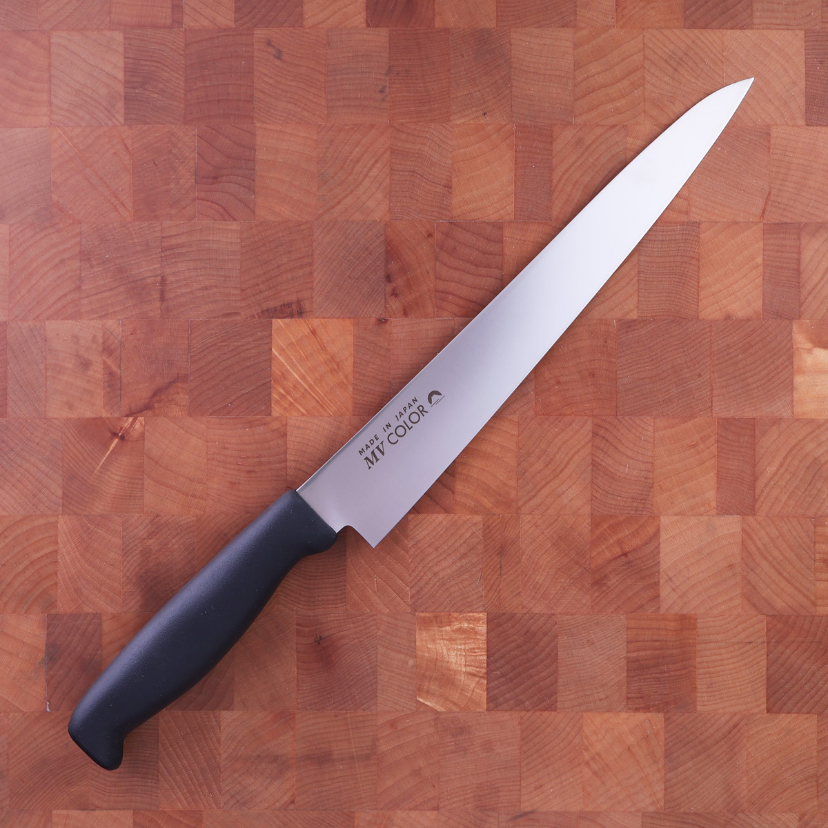 24cm Sujihiki, Molybden Vanadium, Sort - FUJI CUTLERY — bilde 1