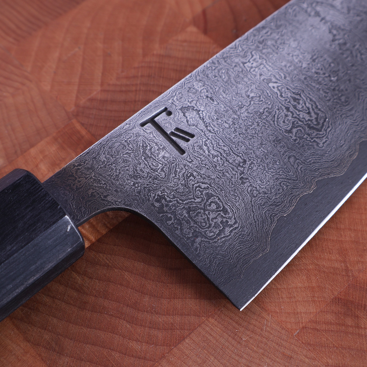 14cm Universalkniv (petty) nr.7, damask - Thulesius Works — bilde 2