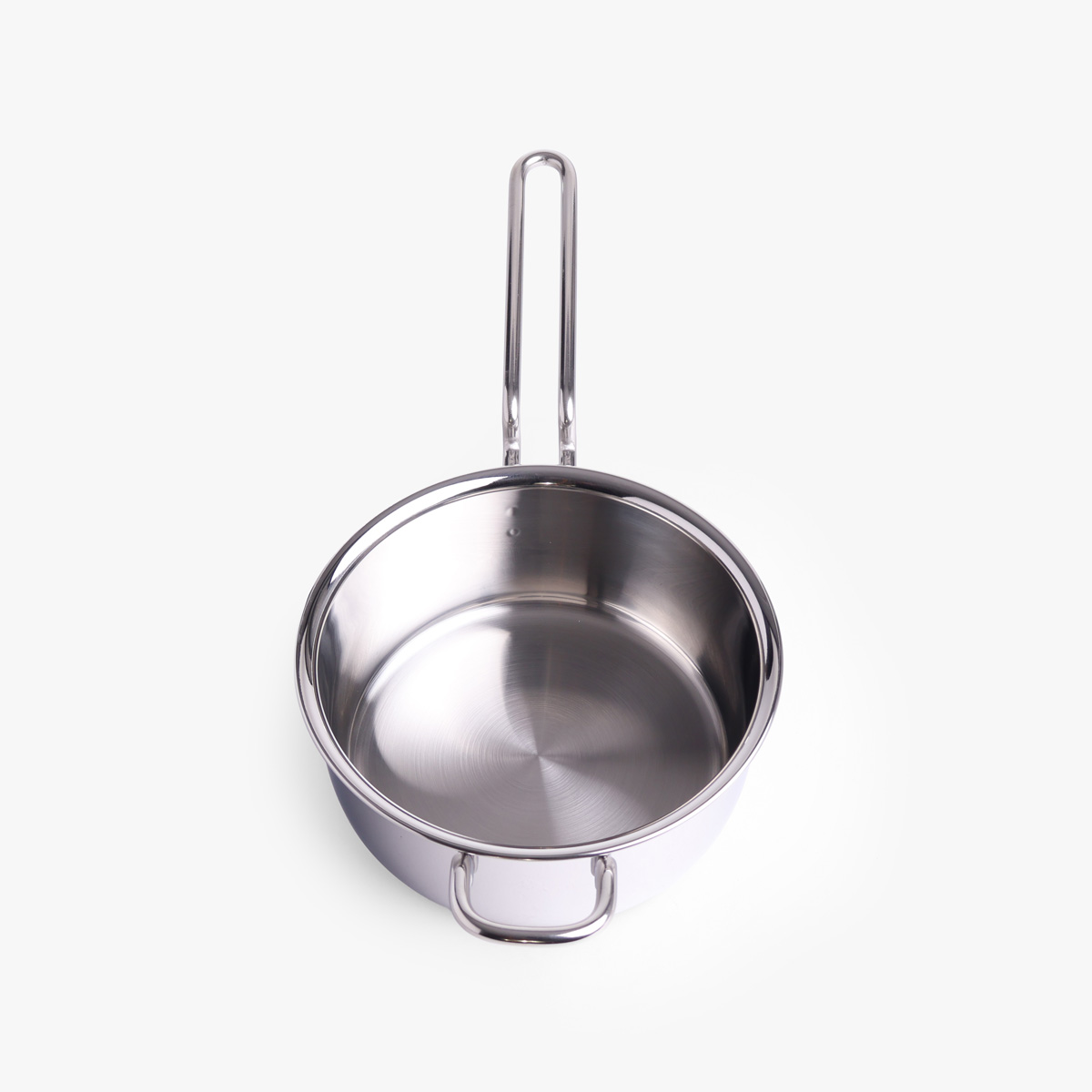 Kasserolle japansk "GEO", 7-ply / 7-lags rustfritt stål, 18cm – MIYACO — bilde 2