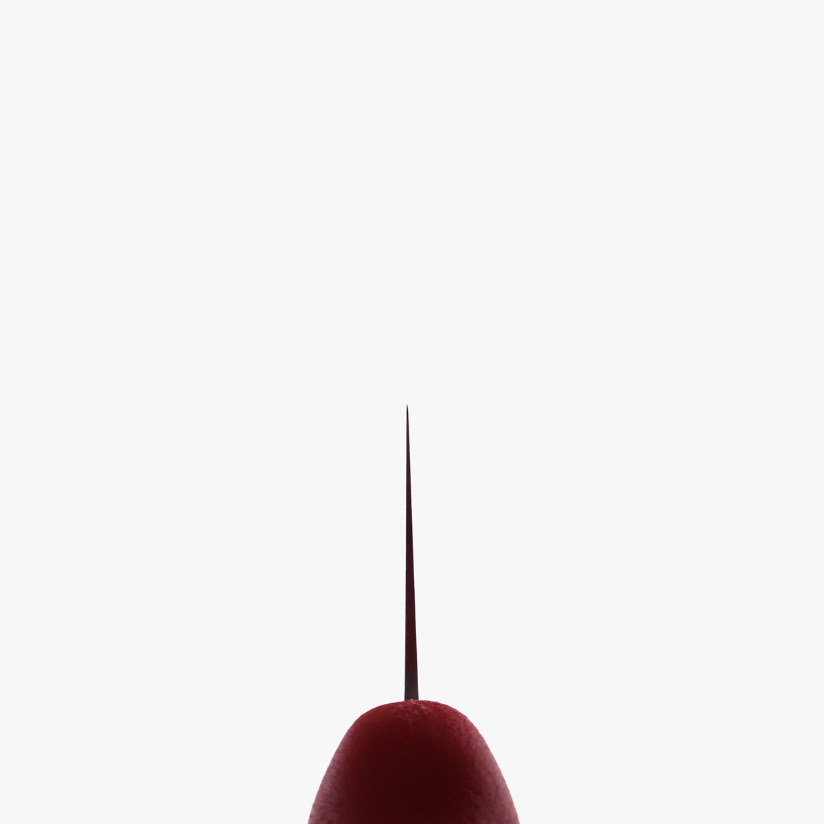 16.5cm Grønnsakskniv (Nakiri), Molybden Vanadium, Rød - FUJI CUTLERY — bilde 4