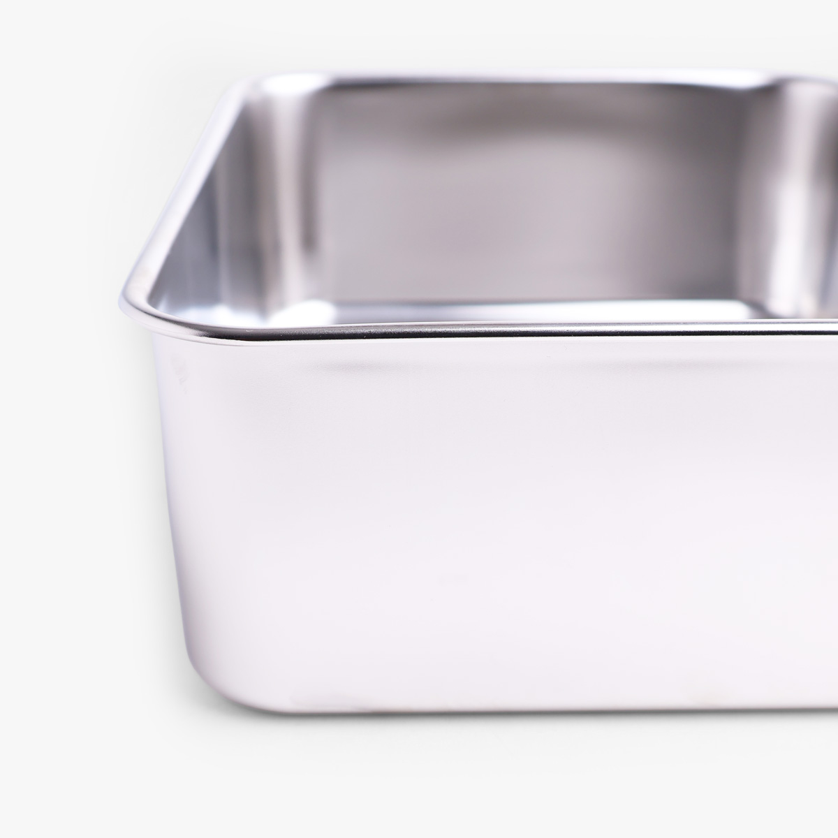 Stålcontainer, dyp – Nr. 6, 298 × 203 mm, 18-8 – AKAGAWA — bilde 2