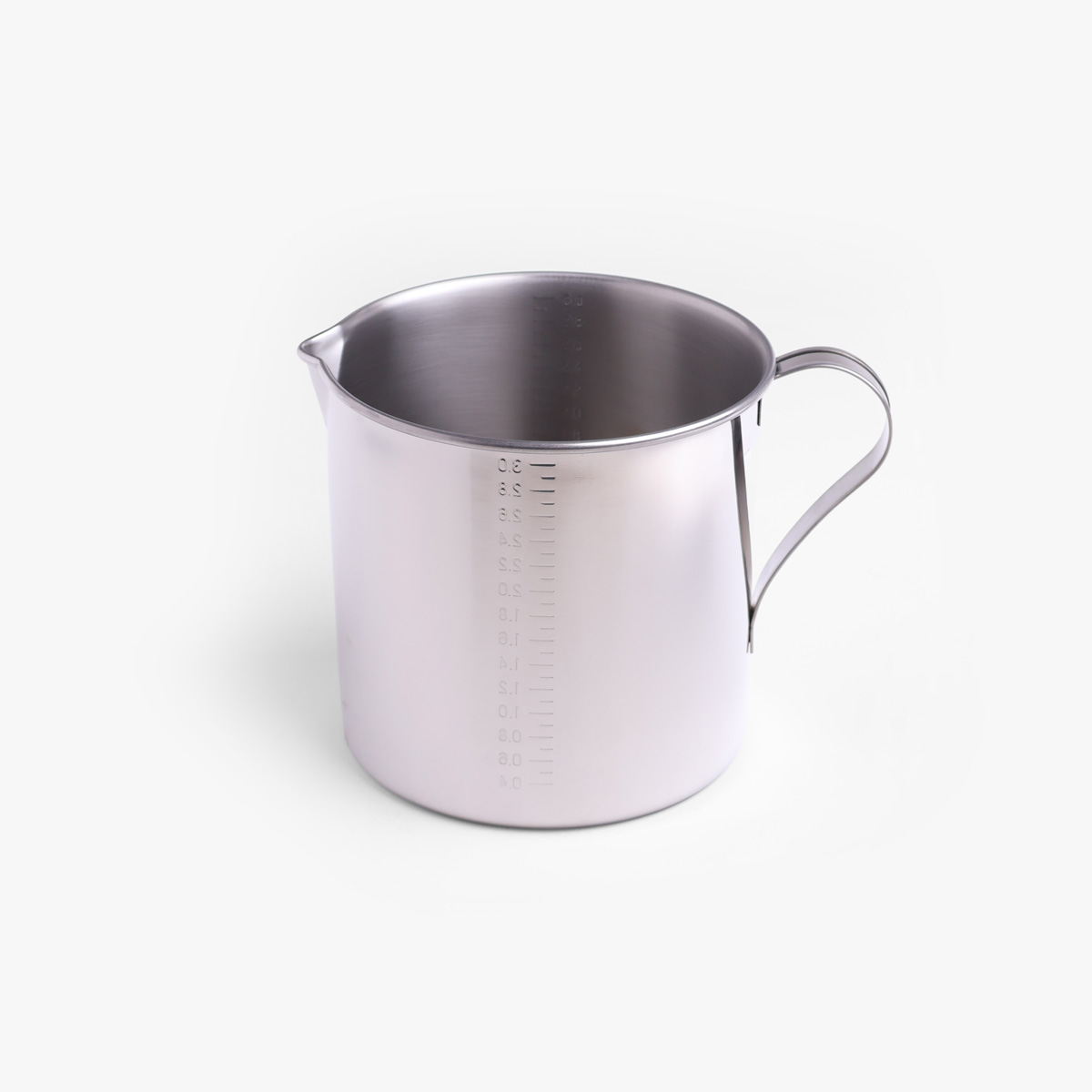 Målebeger med tut, 18-8 stål, 16cm – KOINU