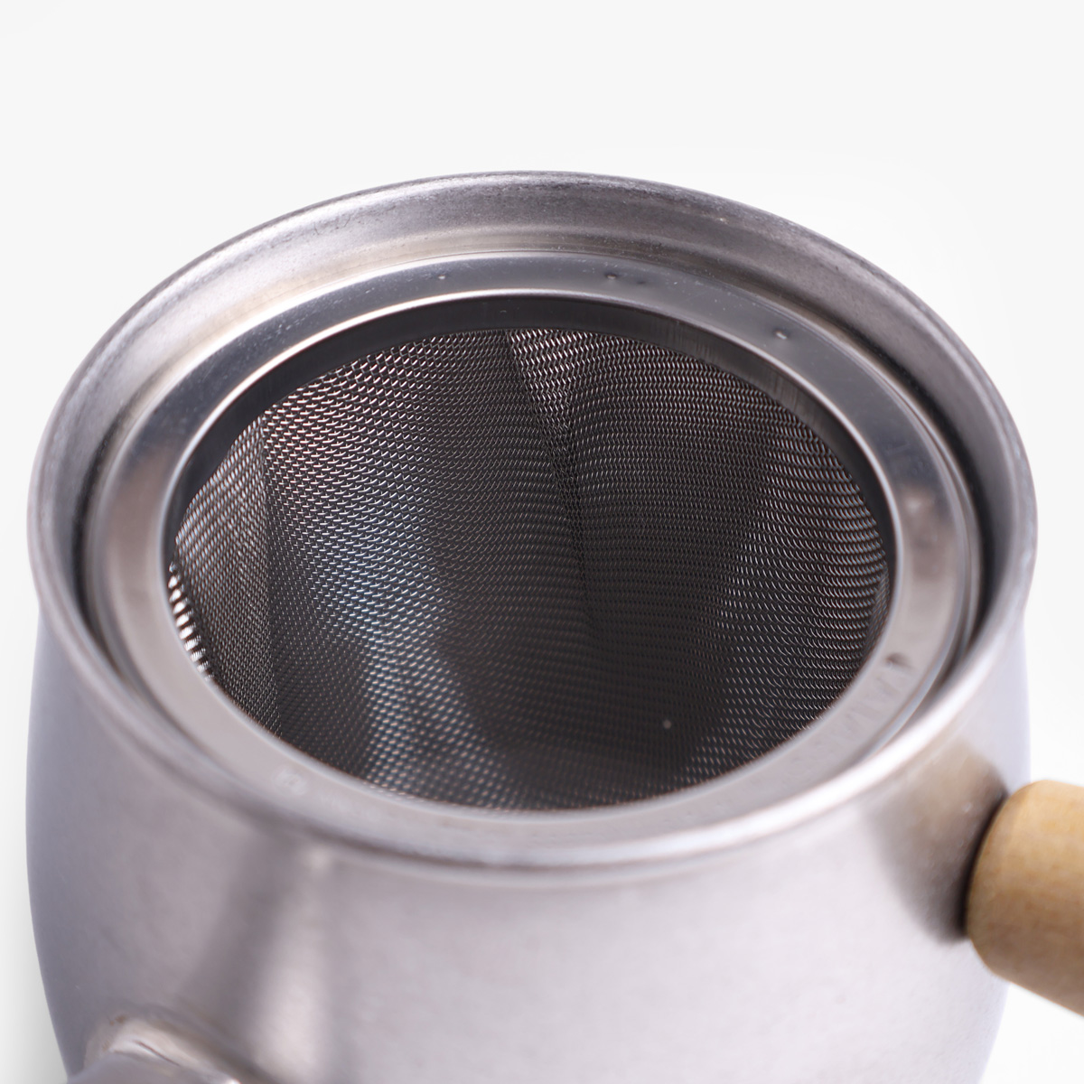 Tekanne i rustfritt stål (zarame), med sil, 380ml – MIYACO — bilde 2