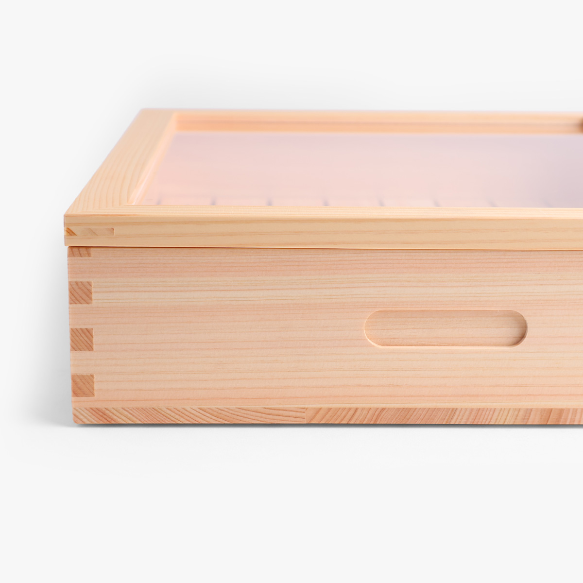 Neta boks, til fremvisning av fisk (34.5×27.5×8cm) — bilde 2