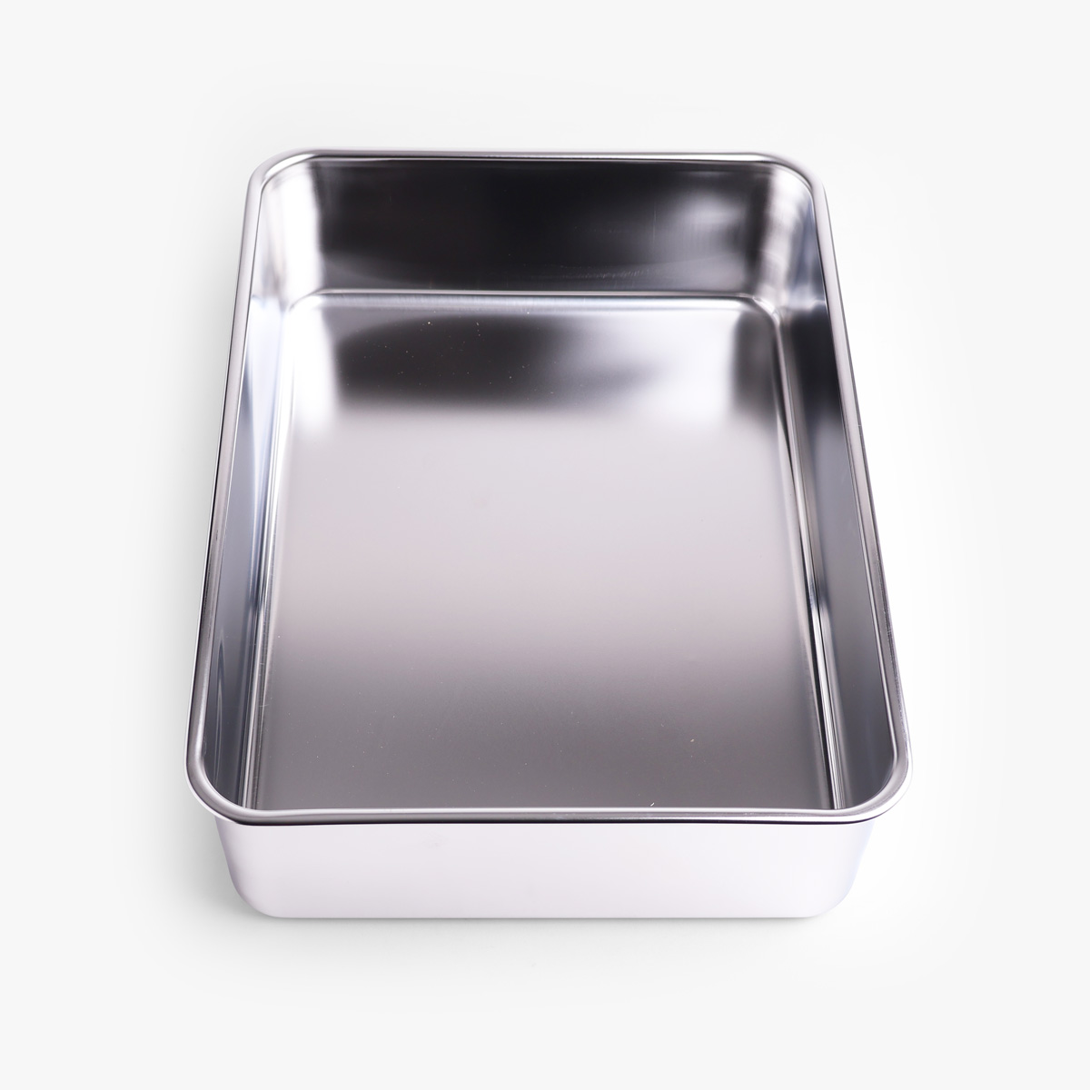 Stålcontainer, dyp – Nr. 10, 404 × 285 mm, 18-8 – AKAGAWA — bilde 3