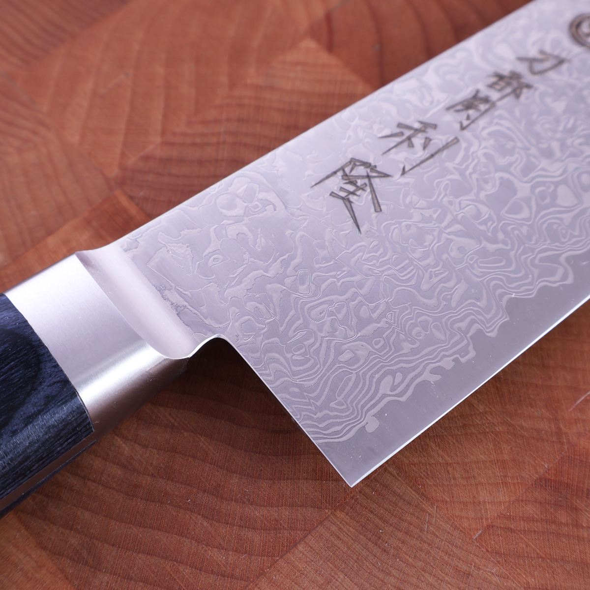 21cm Kokkekniv Suminigashi, blått håndtak, SG2 - TOSHITAKA — bilde 2