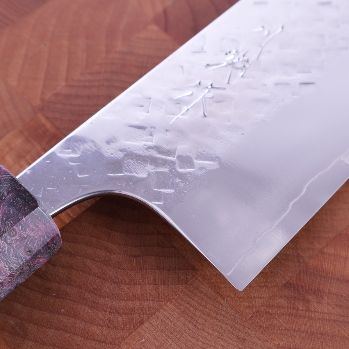 15cm Grønnsakskniv (Nakiri), VG7, "Resin &Burl" — bilde 2