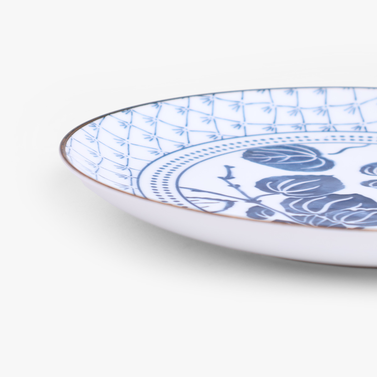Flora Japonica Tallerken 25.7x3cm "Eføy" - Tokyo Design Studio — bilde 3