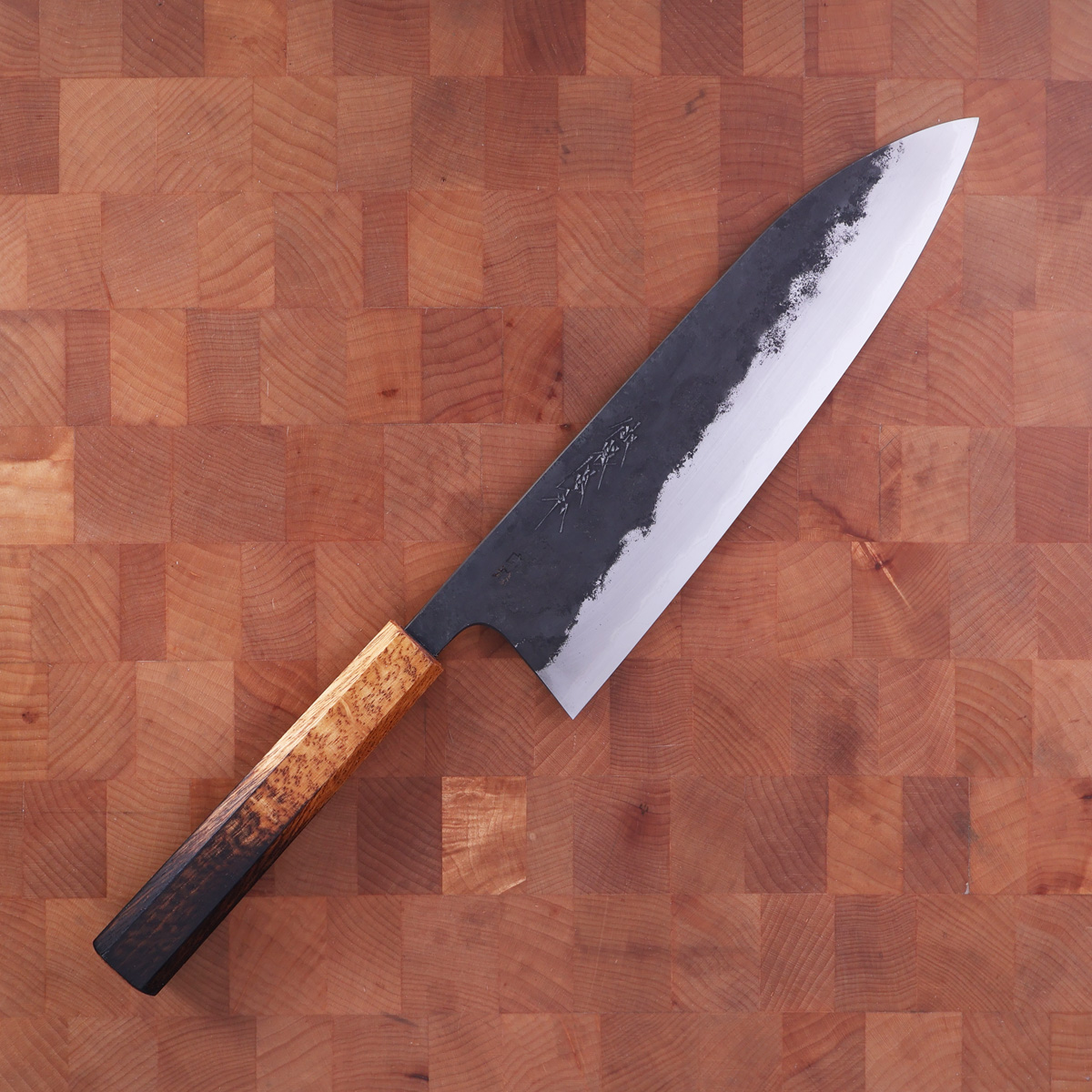 24cm Kokkekniv (gyoto), Kurochi, Shirogami - TANAKA — bilde 1