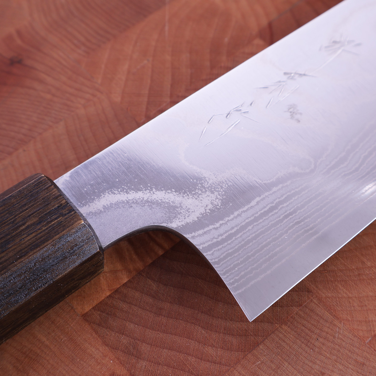 21cm Kokkekniv, AUS10 Damask - SAKAI KIKUMORI — bilde 2