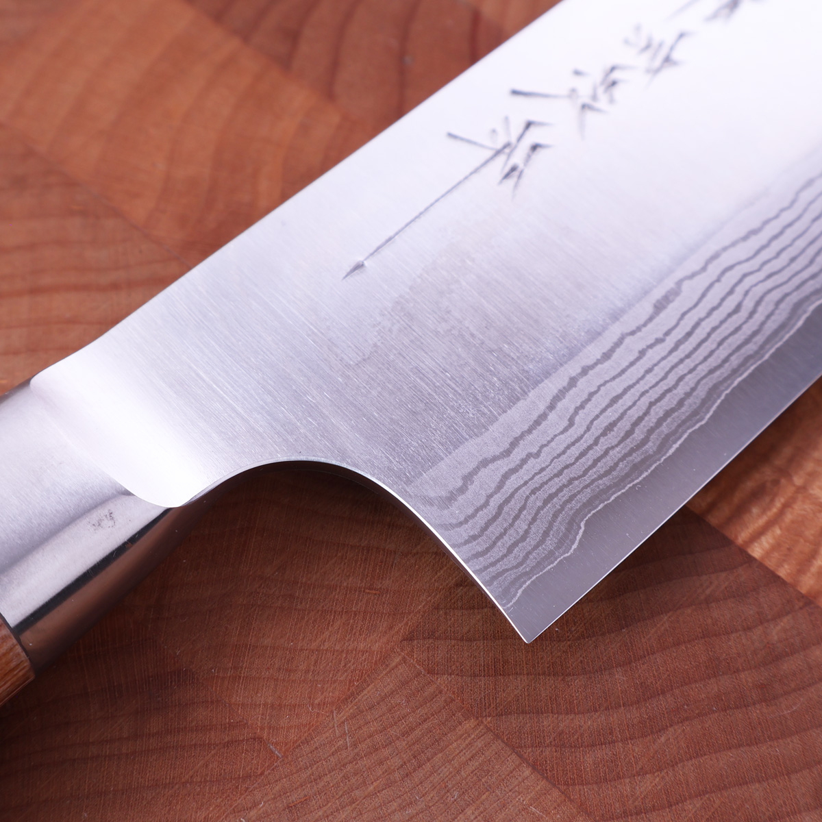 16,5cm Grønnsakskniv (Nakiri) VG10 - KAMO KATSUYASU — bilde 2