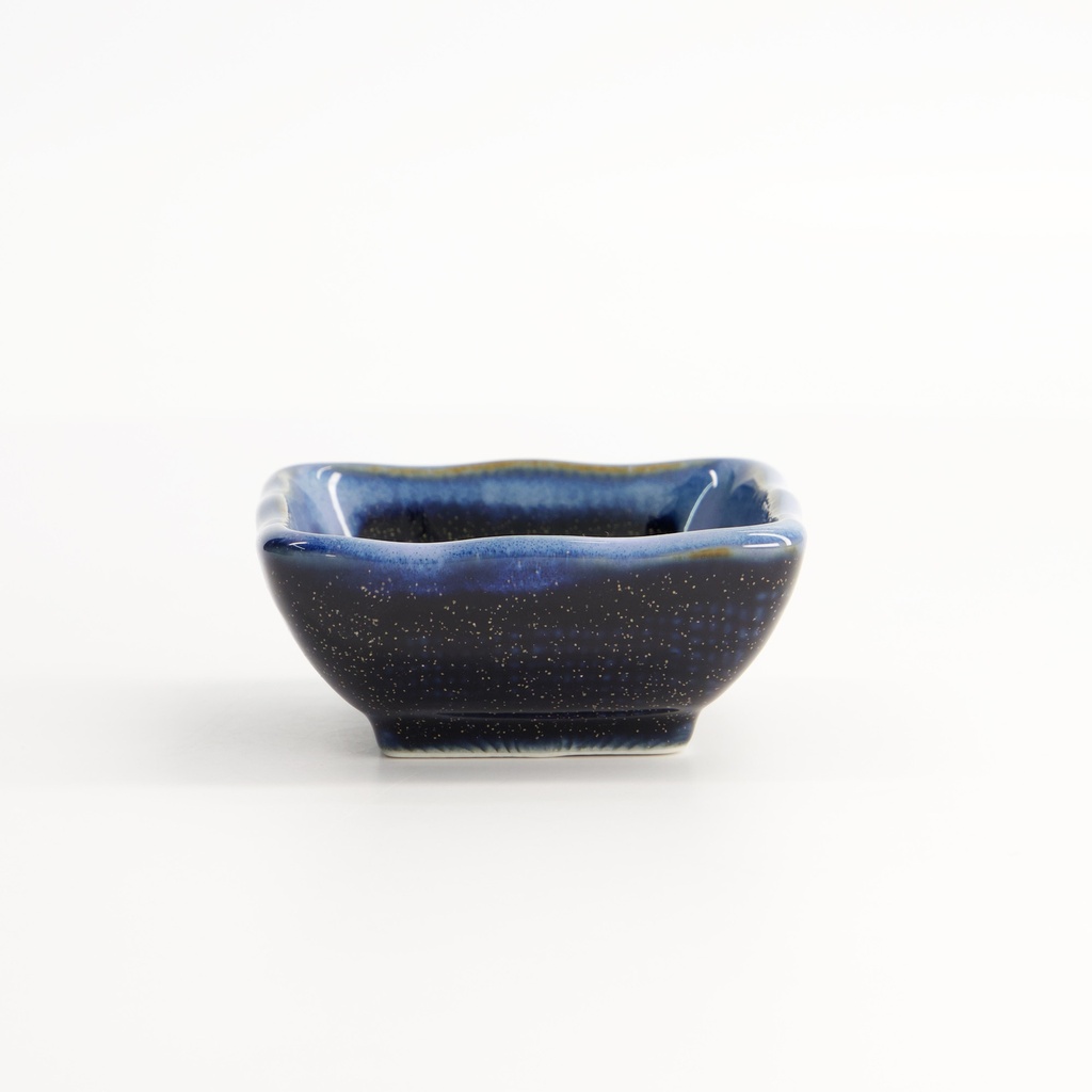 Soyaskål "Mino Craft", sort/blå, 7,6x7,8x3,2cm - Tokyo Design Studio — bilde 3