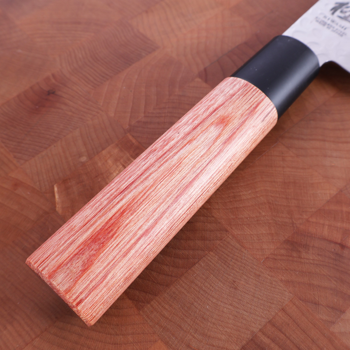 16,5cm Grønnsakskniv (Santoku), 420J2 hamret – KIWAMI — bilde 3