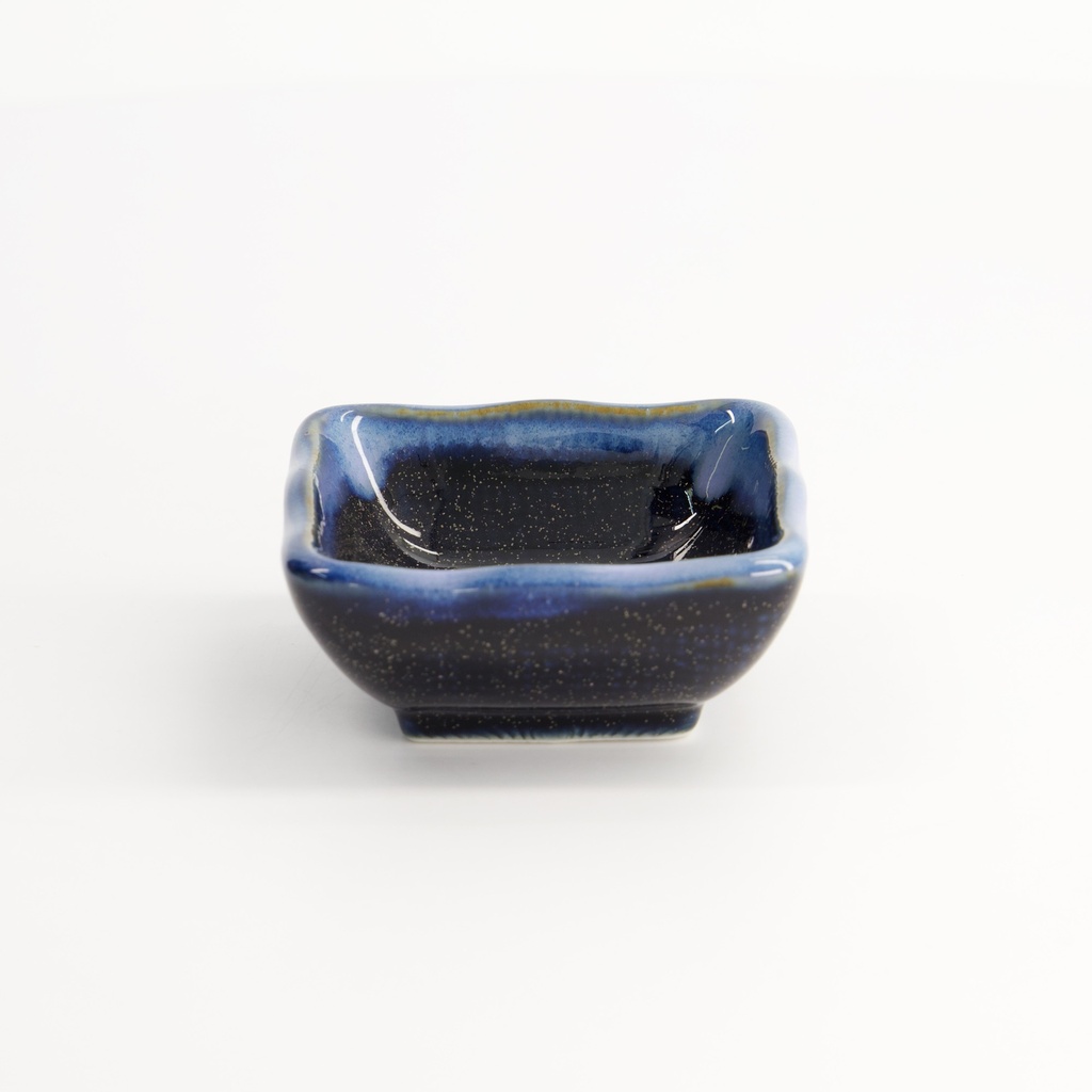 Soyaskål "Mino Craft", sort/blå, 7,6x7,8x3,2cm - Tokyo Design Studio — bilde 1
