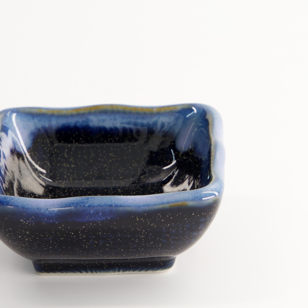 Soyaskål "Mino Craft", sort/blå, 7,6x7,8x3,2cm - Tokyo Design Studio — bilde 2