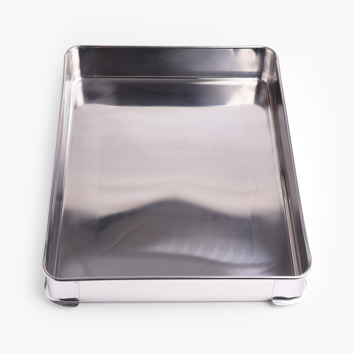 Stablebrett (systembrett) i rustfritt stål, 40×30×6 cm – YUKIWA — bilde 2