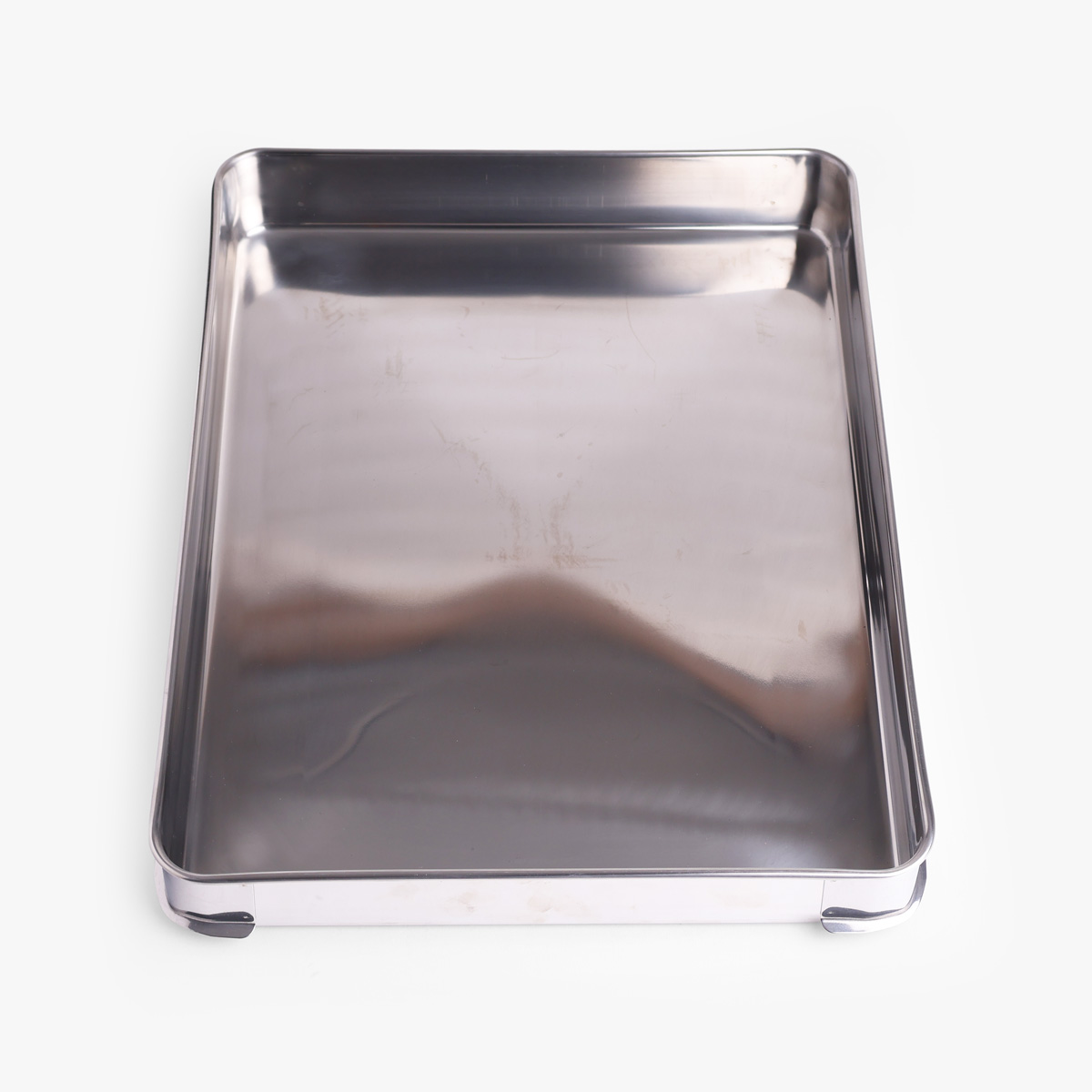 Stablebrett (systembrett) i rustfritt stål, 40×30×5 cm – YUKIWA — bilde 3