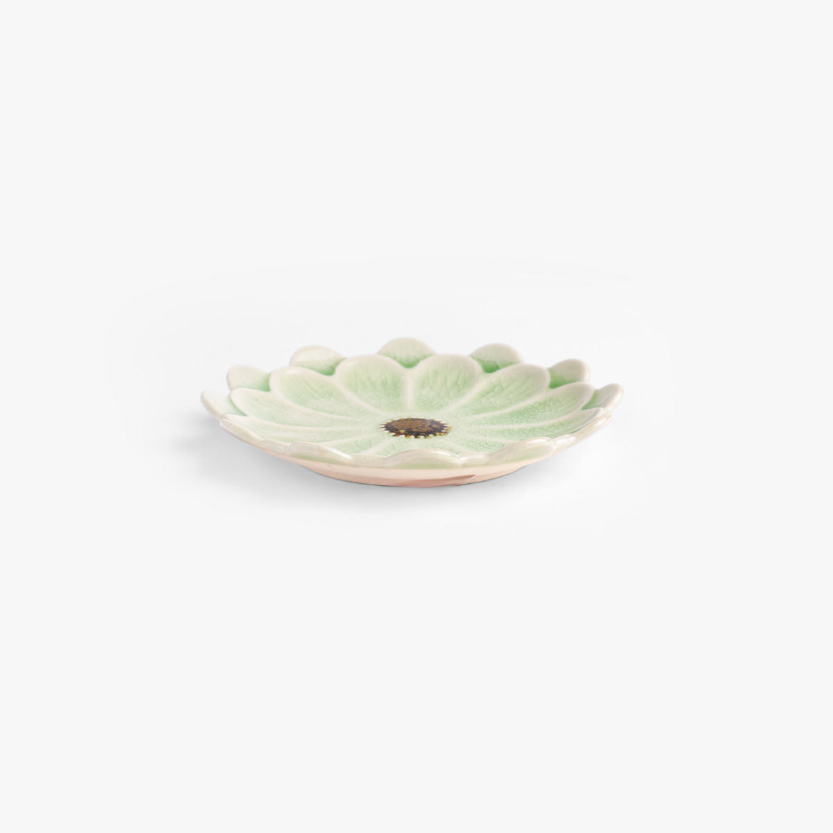 Liten tallerken, Daisy, grønn, Ø11,8cm — bilde 1